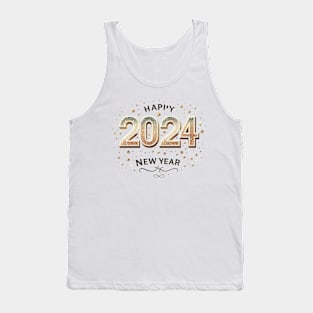 happy 2024 new year Tank Top